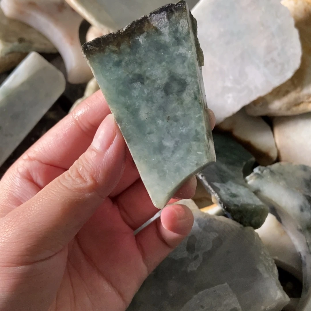 翡翠挂件未镶嵌天然翡翠
