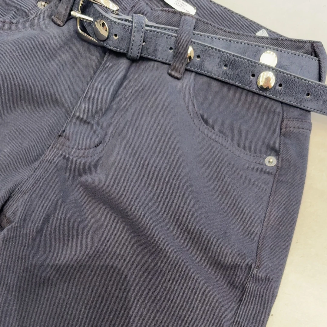 C+家服饰9分四面弹烟管裤