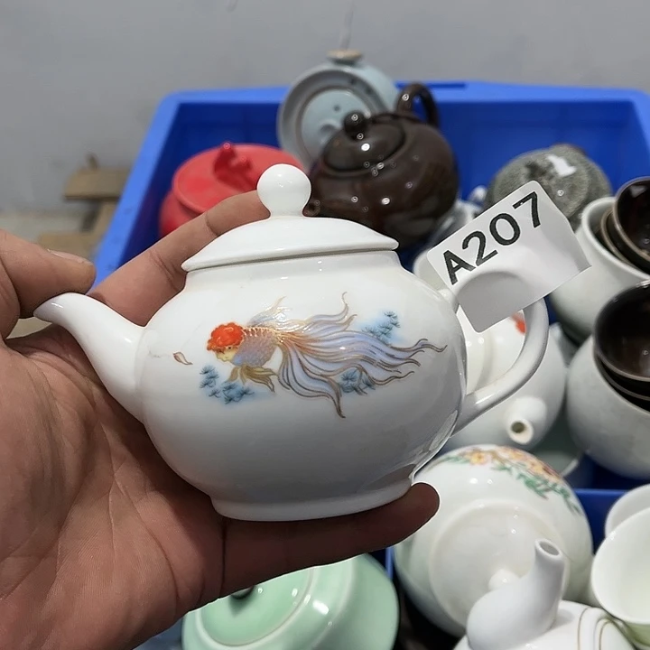 瓷片默认微瑕瓷器、茶具、壶、摆件，介意勿拍