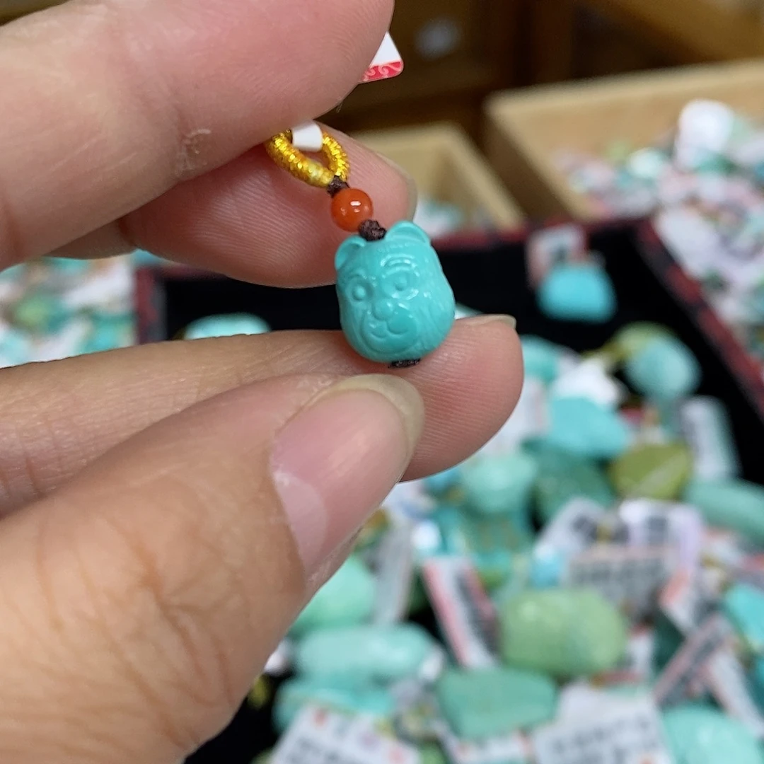 绿松石珠宝奇石未镶嵌