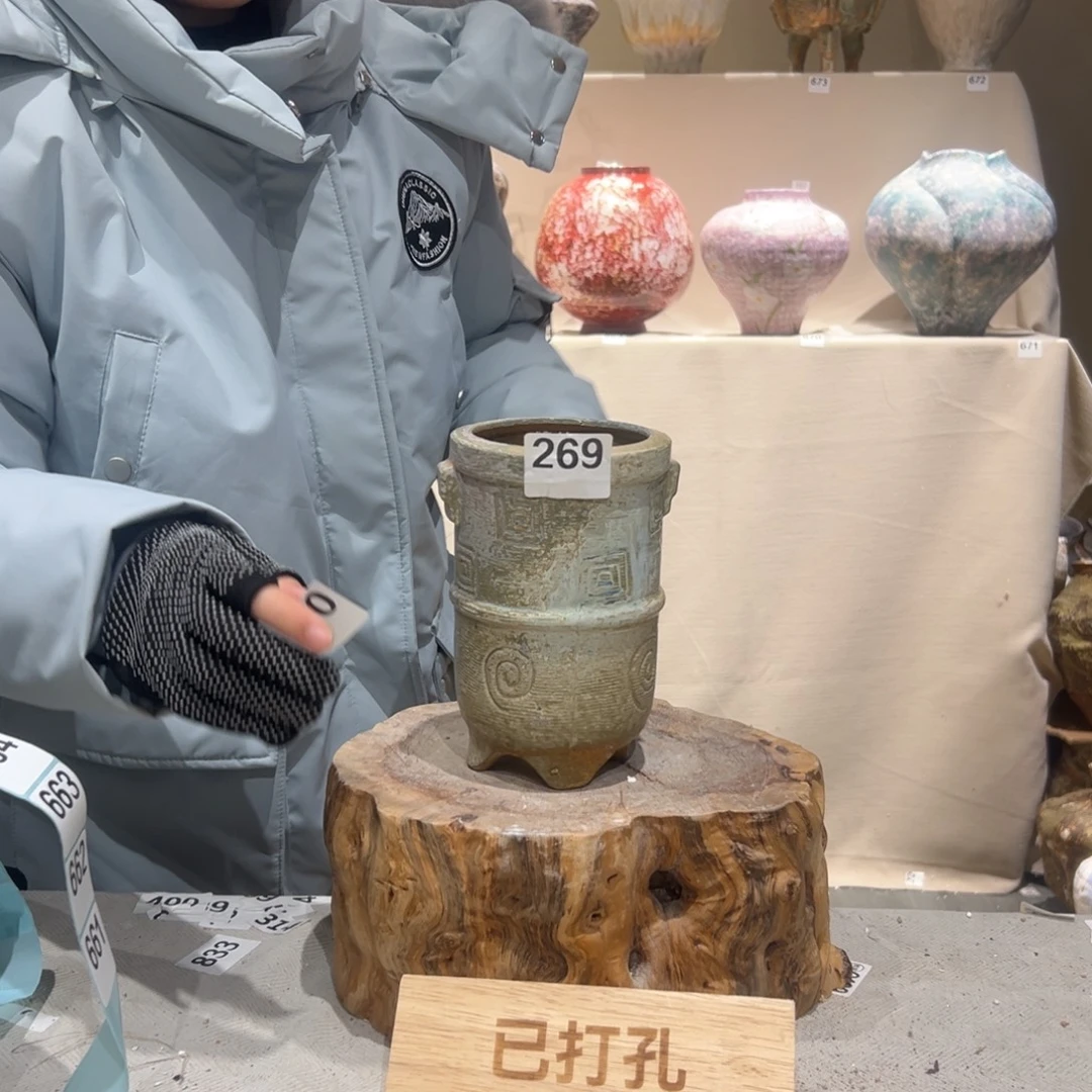 景德镇高温陶瓷花瓶摆件269花瓶摆件