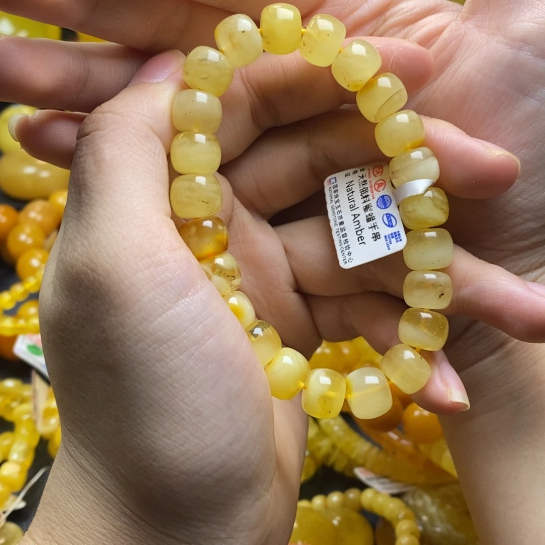 琥珀未镶嵌珠宝奇石