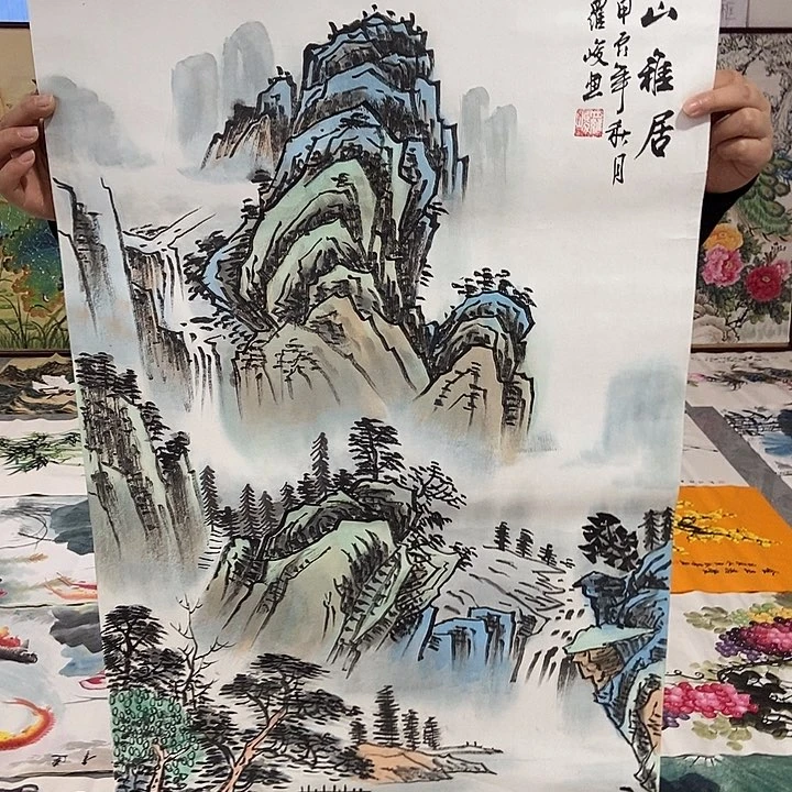 三个张画廊直播间！