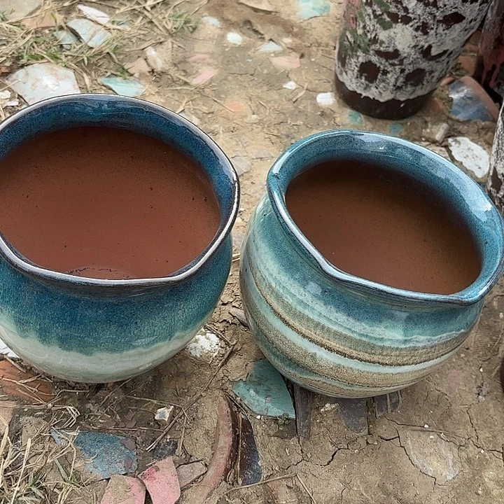 紫砂花盆口15高15瑕疵。。。。。。。。。