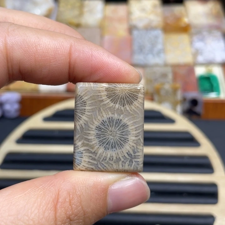 硅化玉未镶嵌颈饰k13