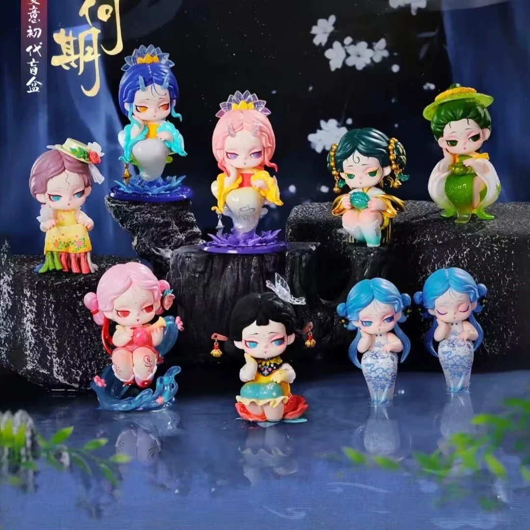 【拆盒】玲珑夏意Shyi归期是何期潮玩盲盒