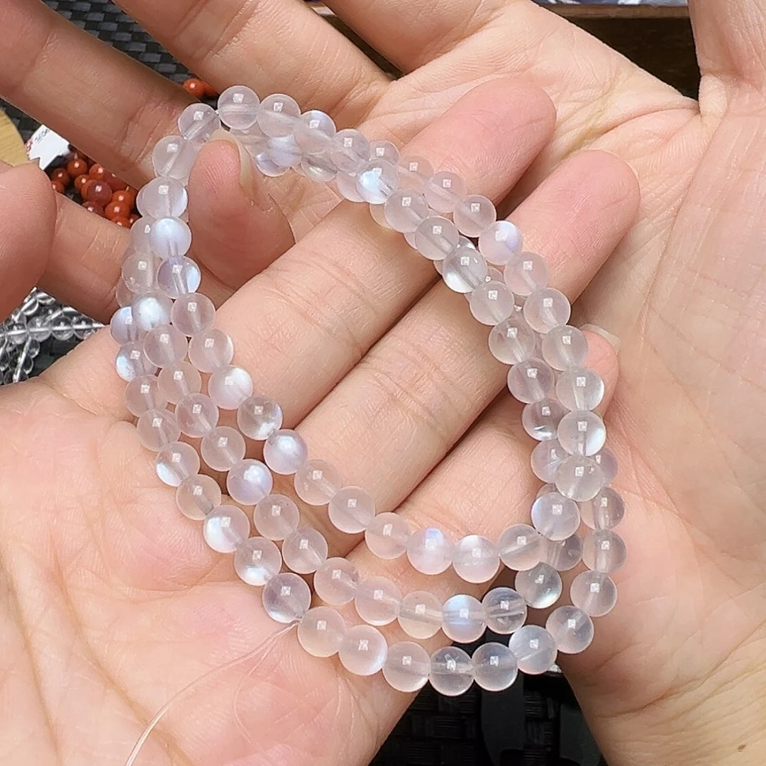 月光石手链未镶嵌多样性发一