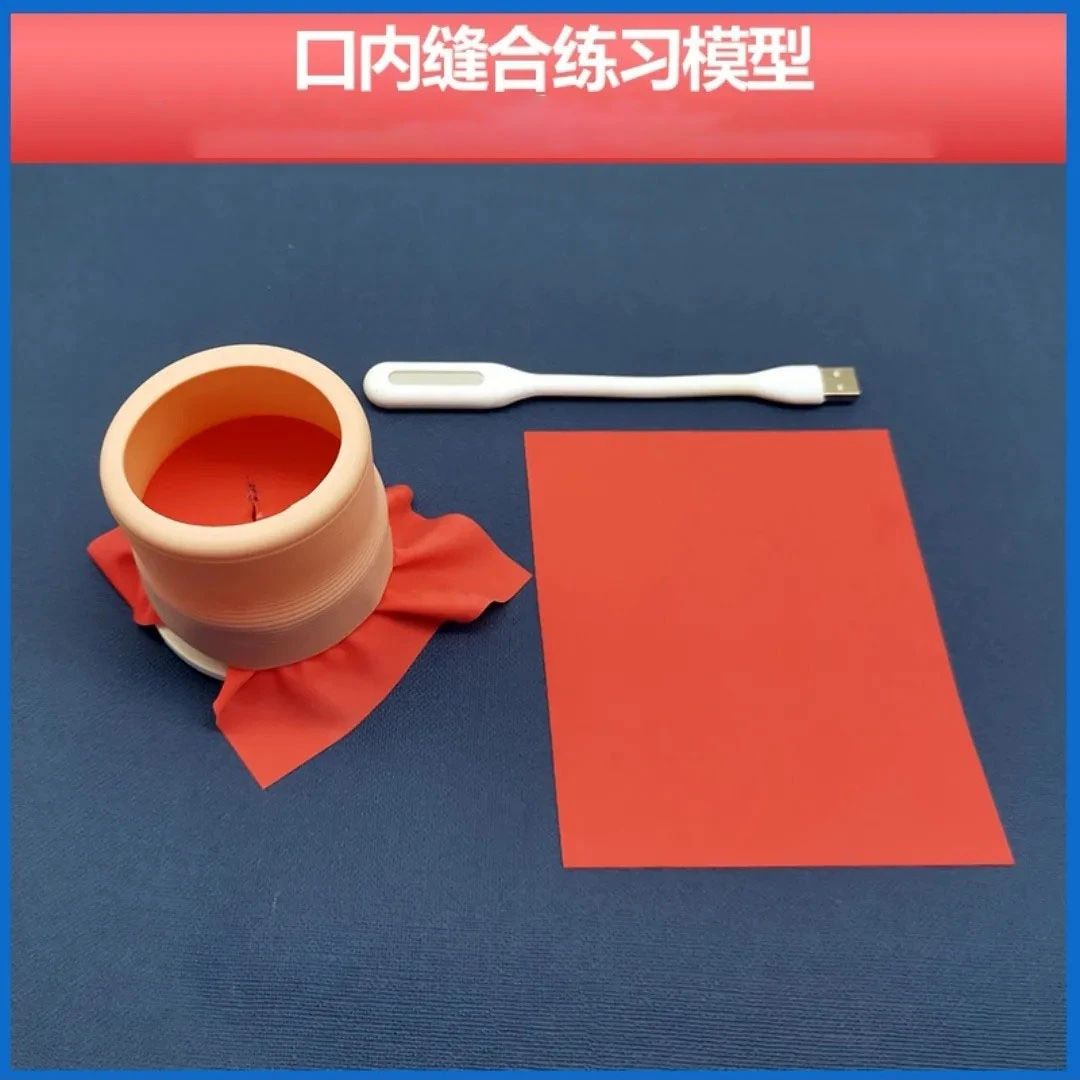 口腔缝合练习模型医学生用缝针仿真牙科模块切开训练软硅胶仿牙龈