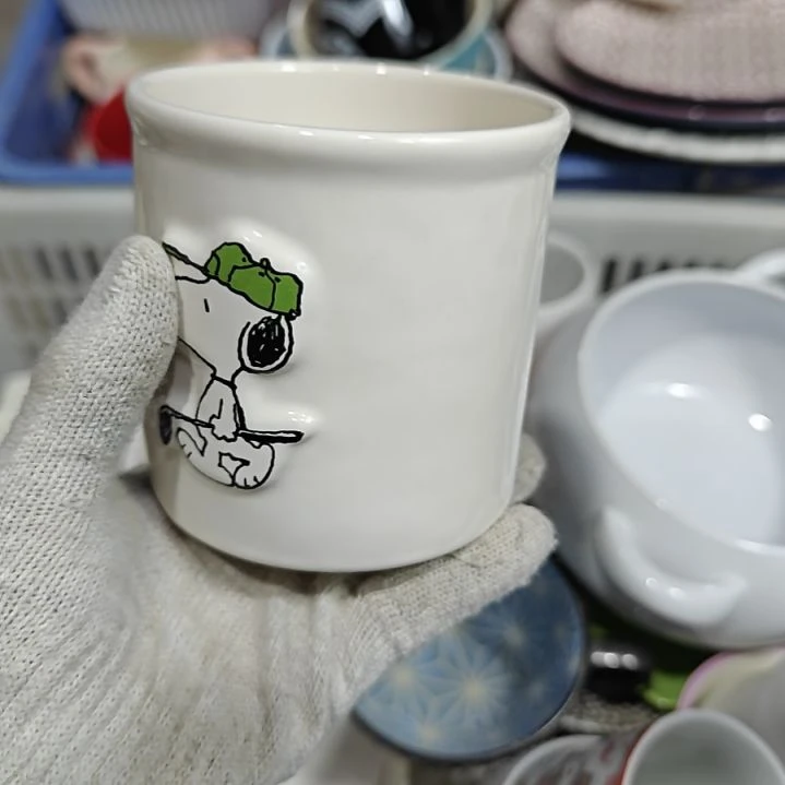 瓷杯子陶瓷餐具杯碗盘微瑕介意慎拍