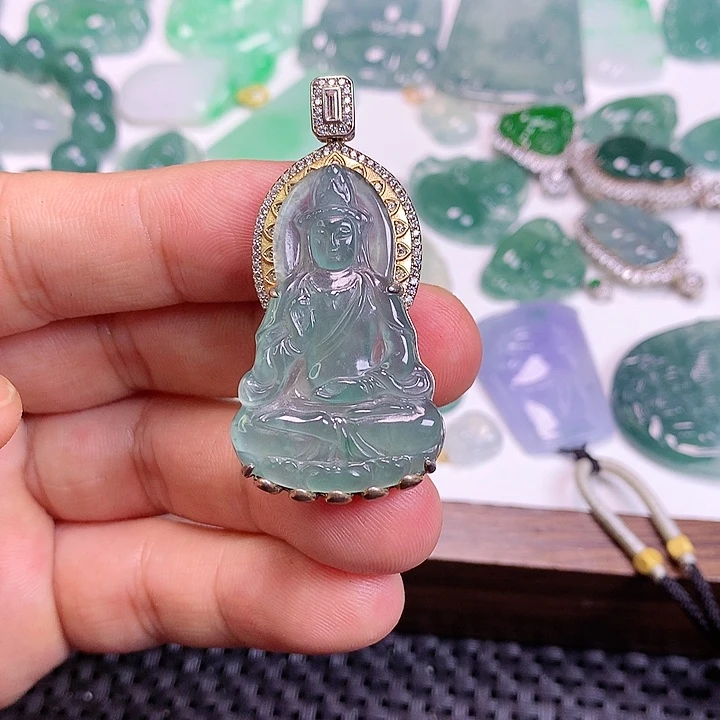 颈饰未镶嵌翡翠翡翠