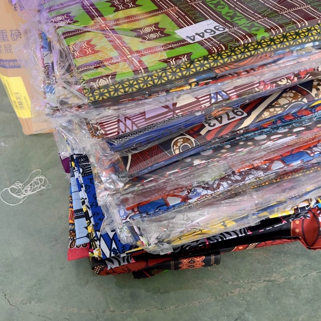 3片蜡染布料纯棉平布90.长1.1米宽果子布艺随机发