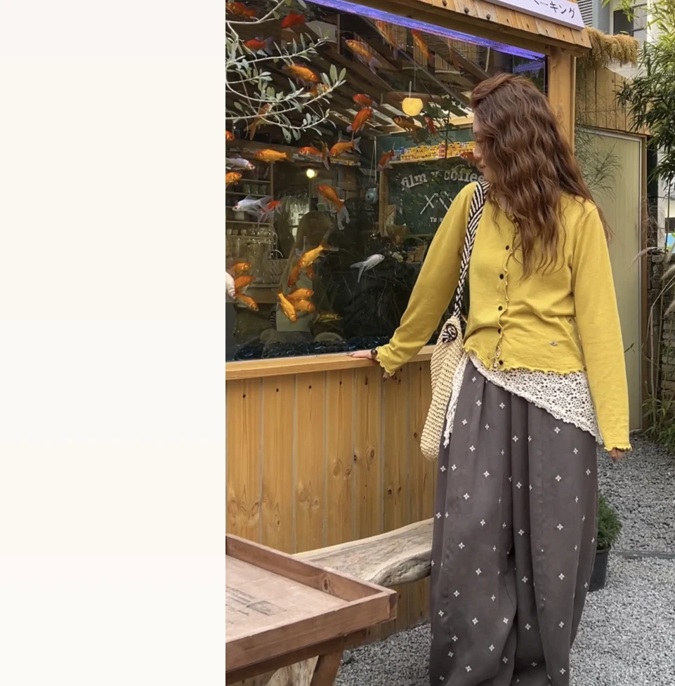 三十梦【遛弯裤】 松弛感亚麻绣花松紧腰宽松显瘦休闲裤