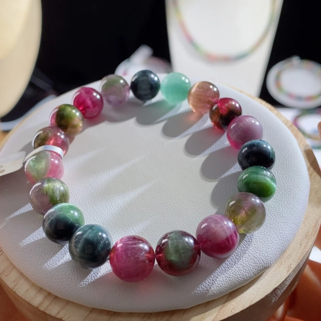 碧玺手链未镶嵌猫眼