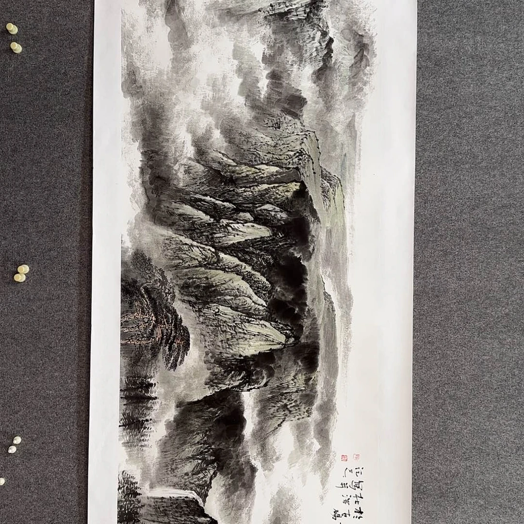 国画杜浩老师手绘作品