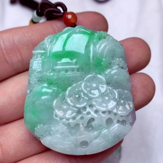 翡翠吊坠(不含链)未镶嵌