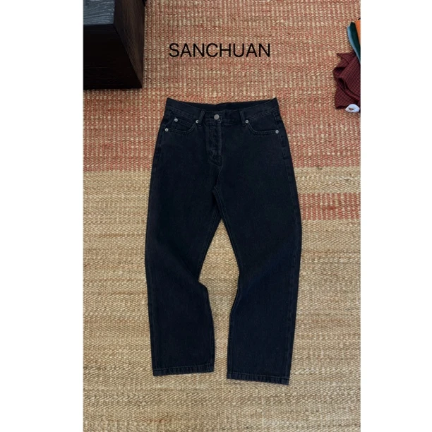 【SANCHUAN】直筒简约牛仔裤