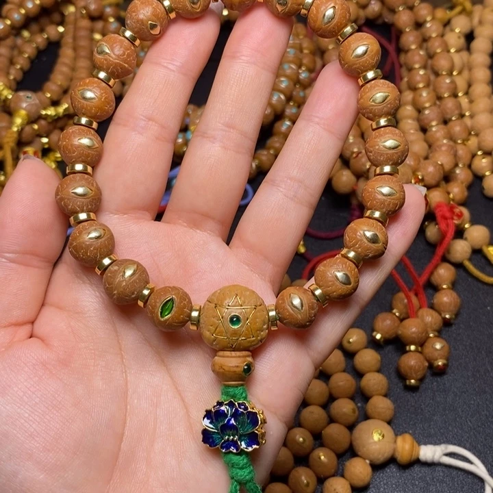 凤眼菩提手串铜眼12+