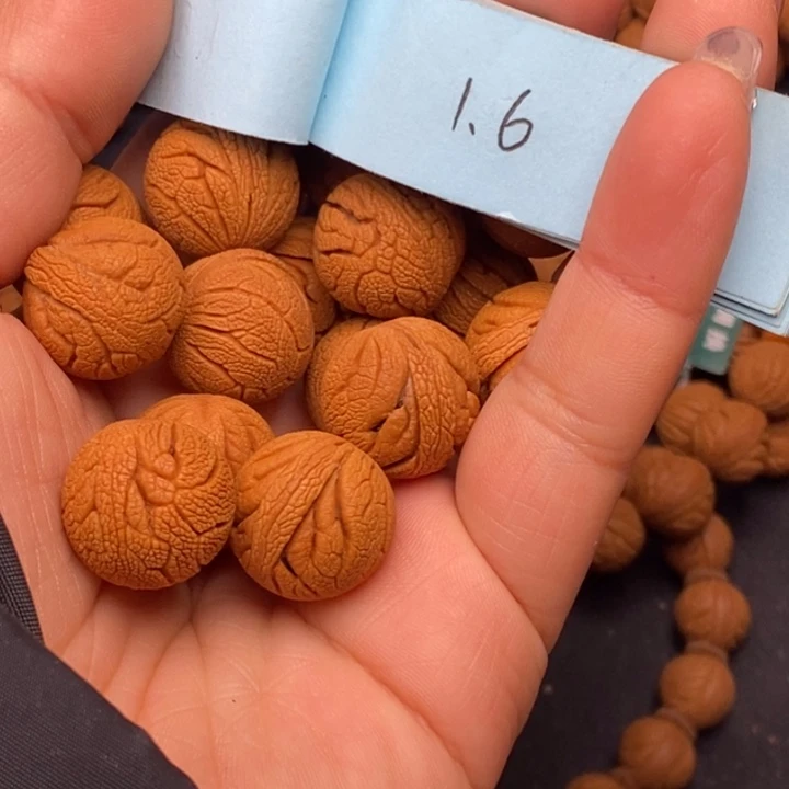 秦岭龙纹桃核15颗