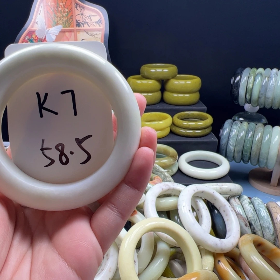 蛇纹石玉合金手镯