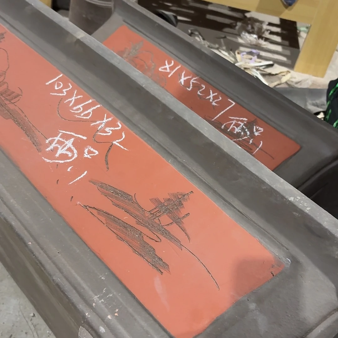 宜兴紫砂花盆，现货发