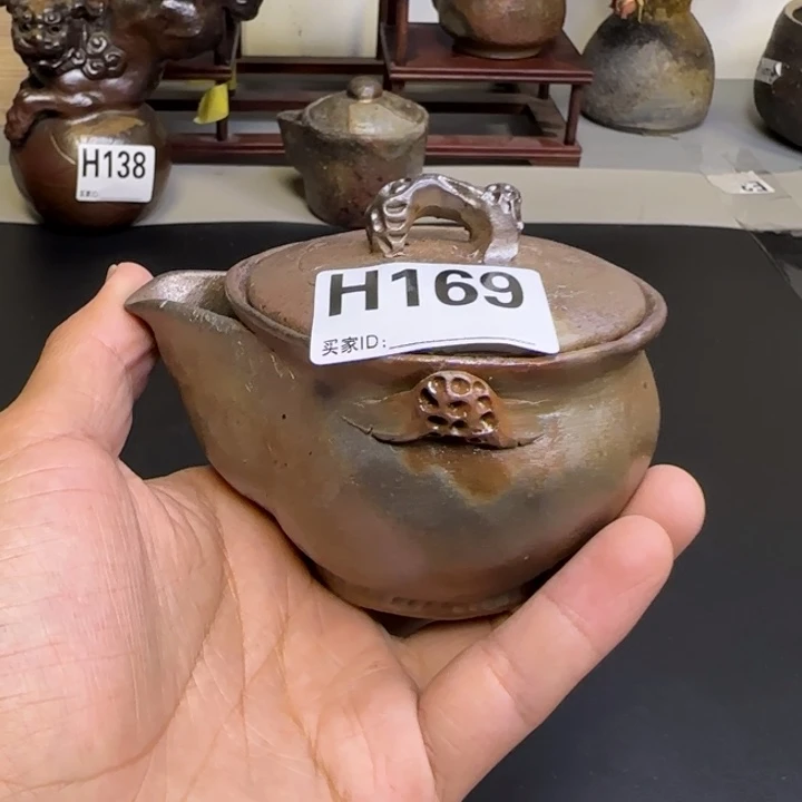 备前烧作品备前烧作品山口红宝瓶