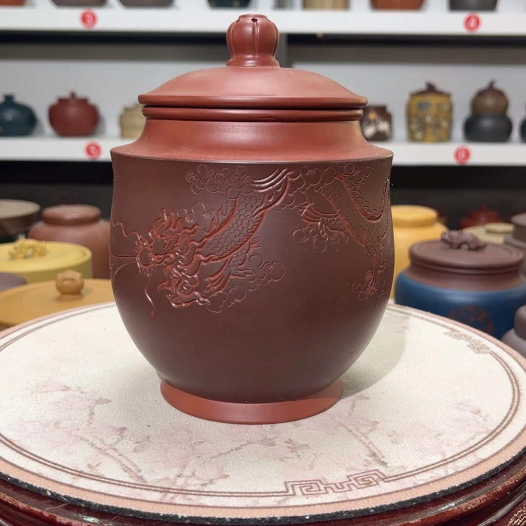 紫砂茶叶罐紫砂罐