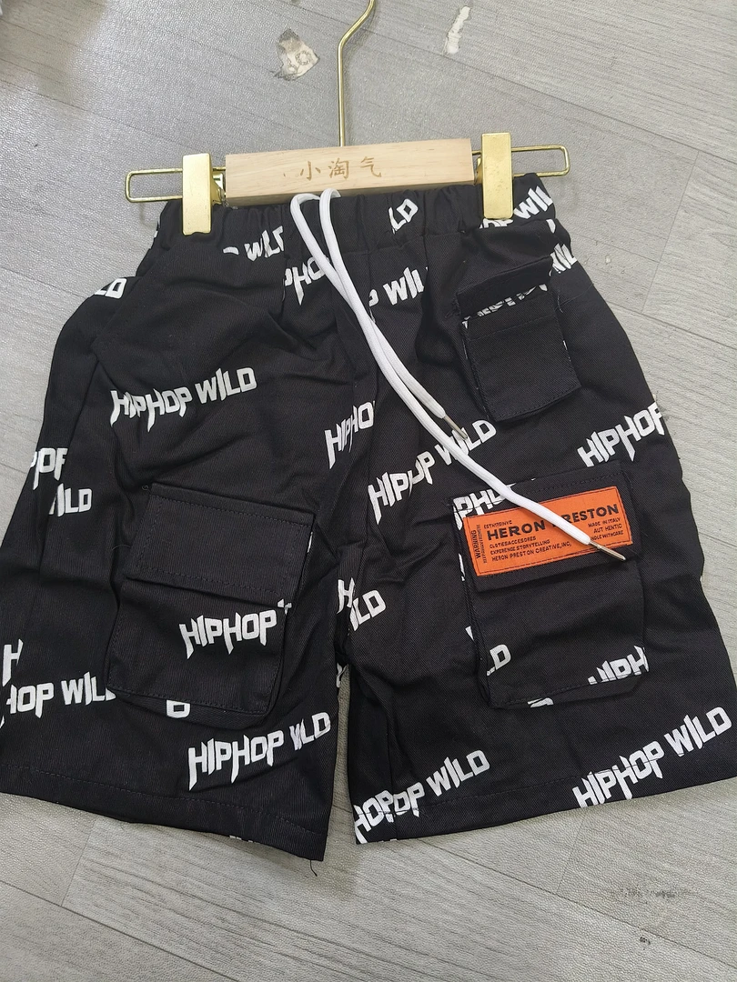 字母短裤男生款休闲款