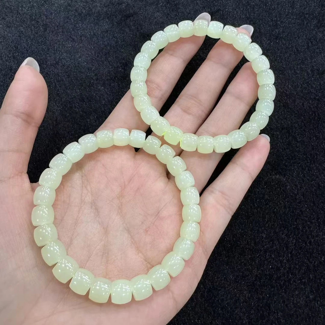 39-21223/HQ18-和田玉手串-多样性发其一