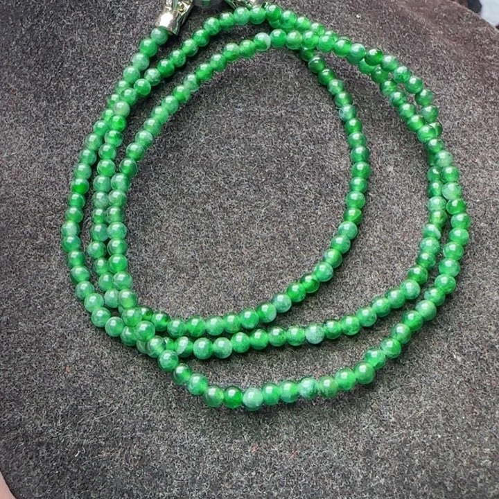 翡翠未镶嵌颈饰天然A货23