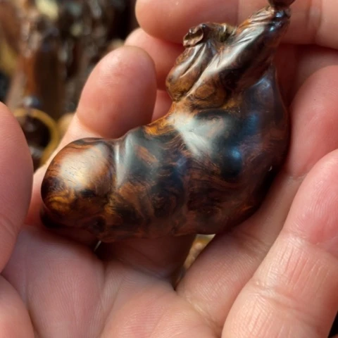 【闪购商品】把件黄花梨/降香黄檀運*