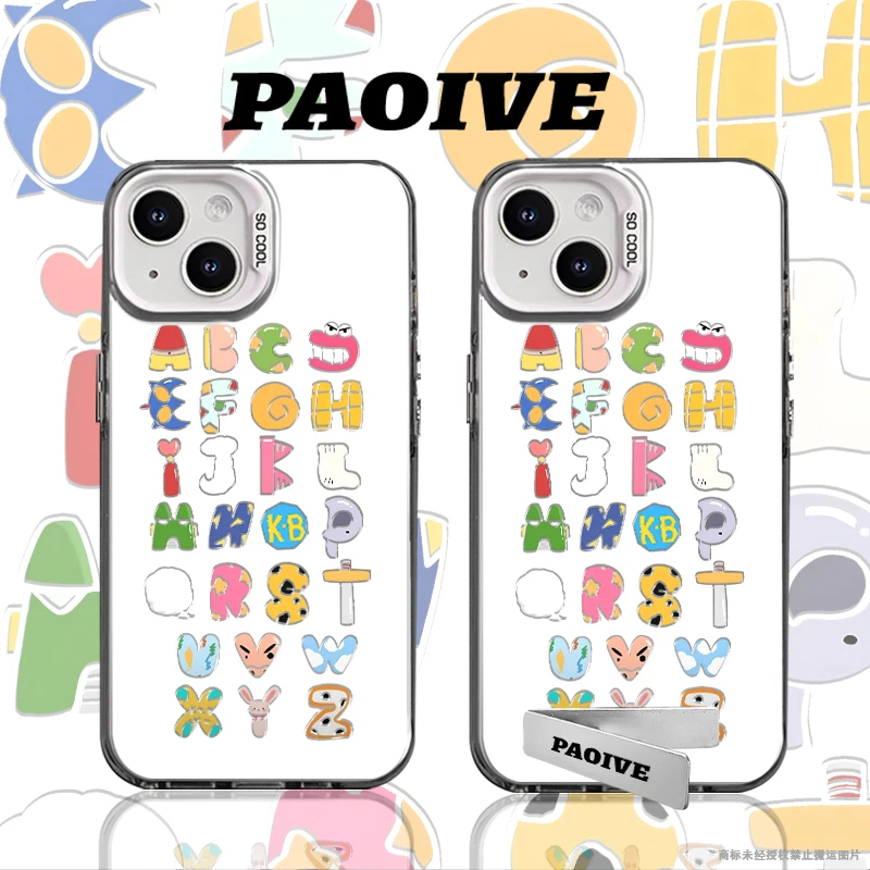 适用苹果华为vivo一加iPhone14小米三星蜡笔小新防摔彩银手机壳