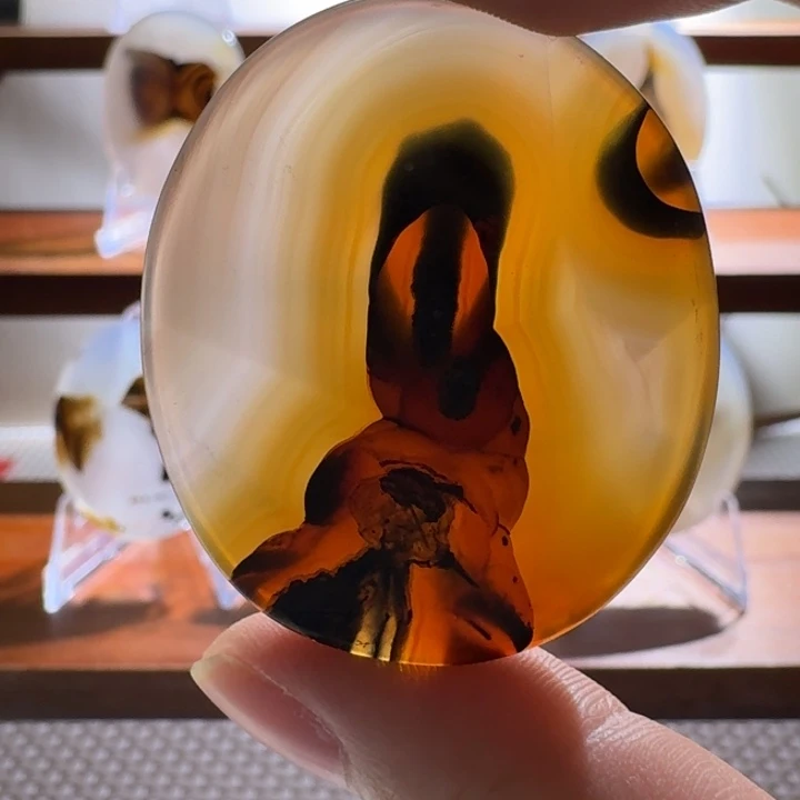 玛瑙/玉髓合金颈饰