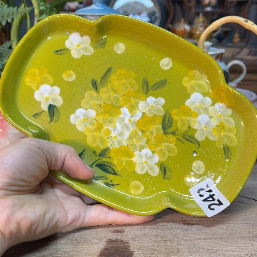 杯素浅陶瓷手工手绘