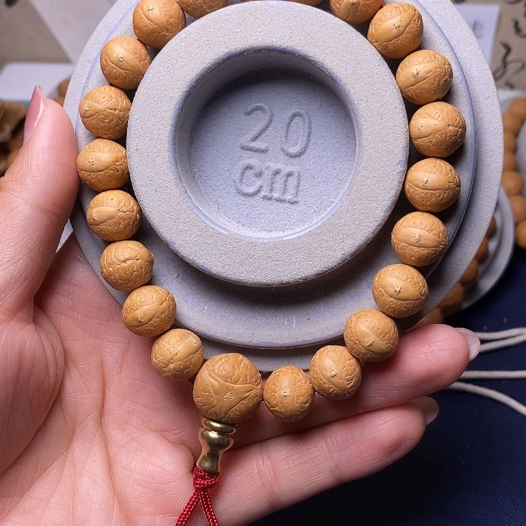 凤眼菩提吊坠手串