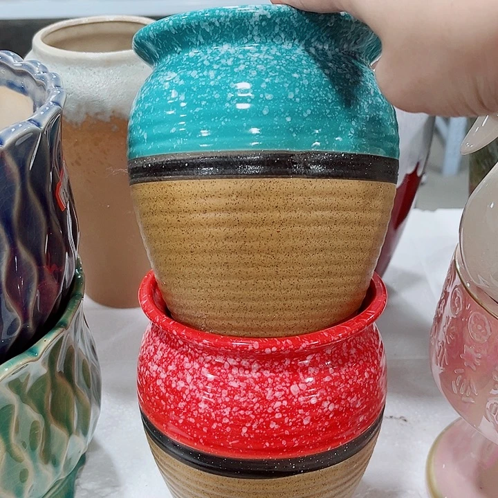 多肉陶瓷花盆满10元包邮