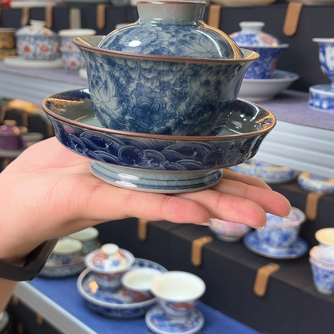 盖碗里的水煮开后放