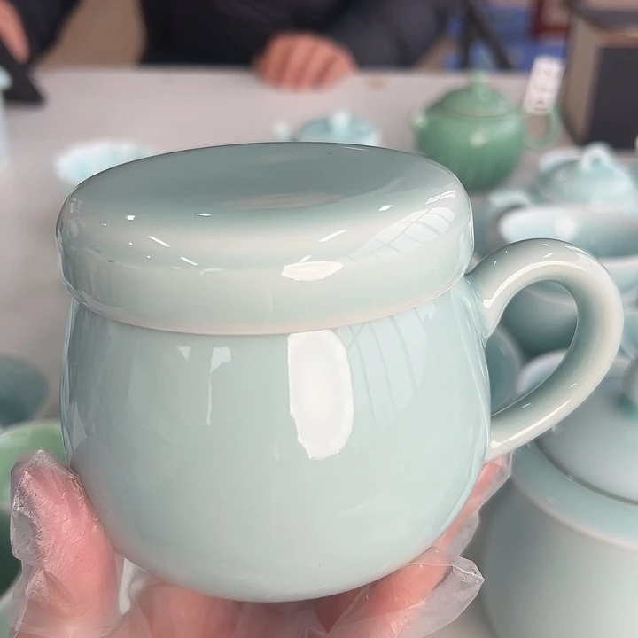 小米茶器龙泉青瓷