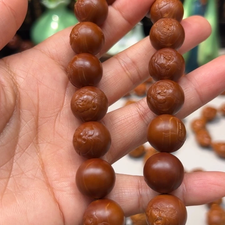 手串/手链橄榄核薄艺十八罗汉