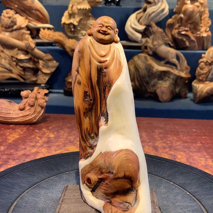 柏木（崖柏）根雕摆件