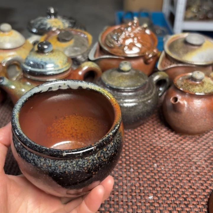 茶杯紫砂大水缸杯260