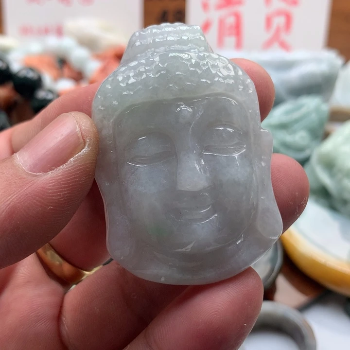 颈饰未镶嵌翡翠保真天然a货翡翠