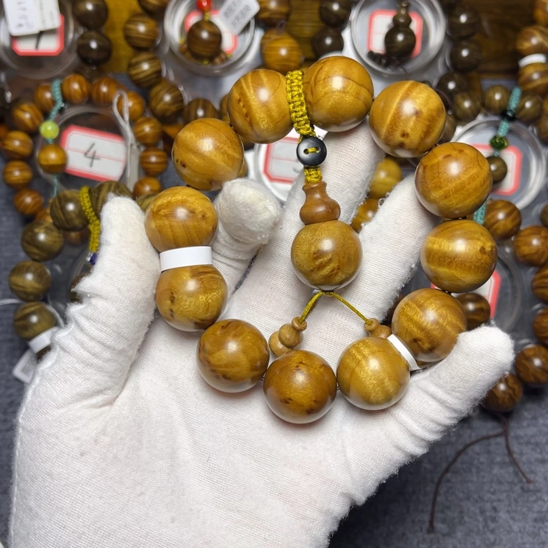 手串/手链楠木（金丝楠）黄金底2.0水波瘤疤199