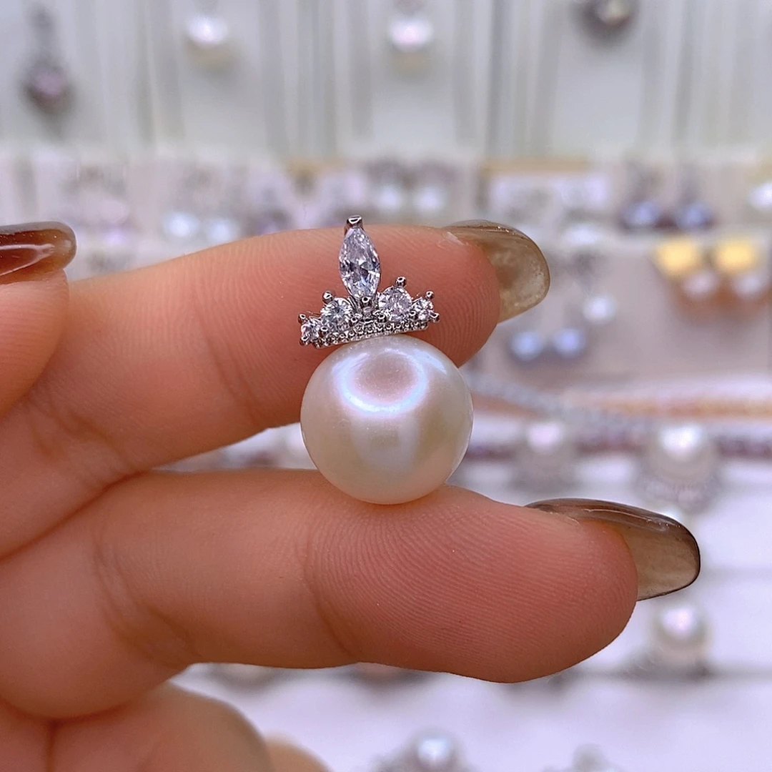 未镶嵌颈饰淡水珍珠