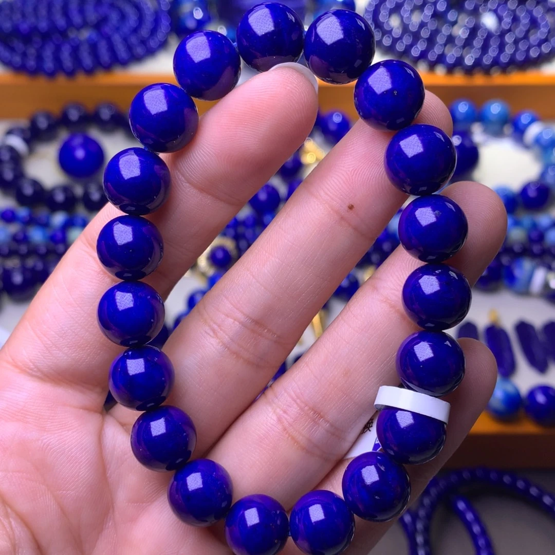 青金石未镶嵌手串10.6mm3486