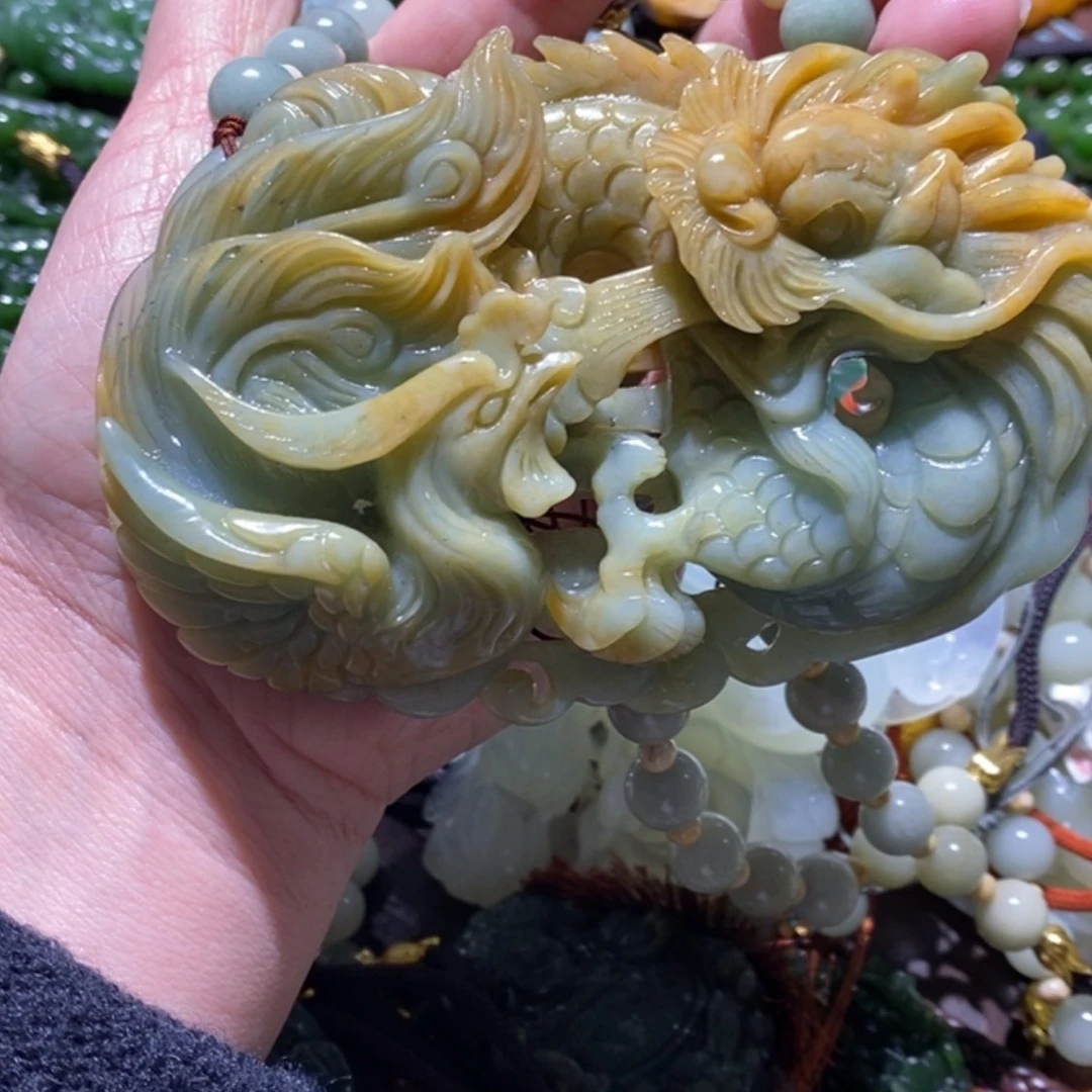 【闪购商品】岫玉毛衣链未镶嵌