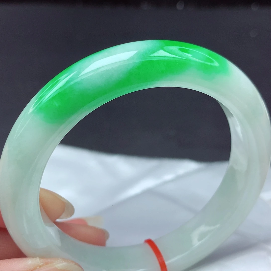 未镶嵌手镯翡翠57圈930