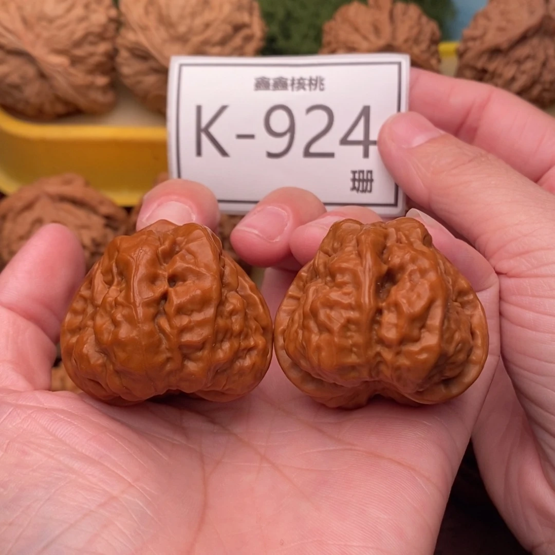 桃核把件开背蛙39….