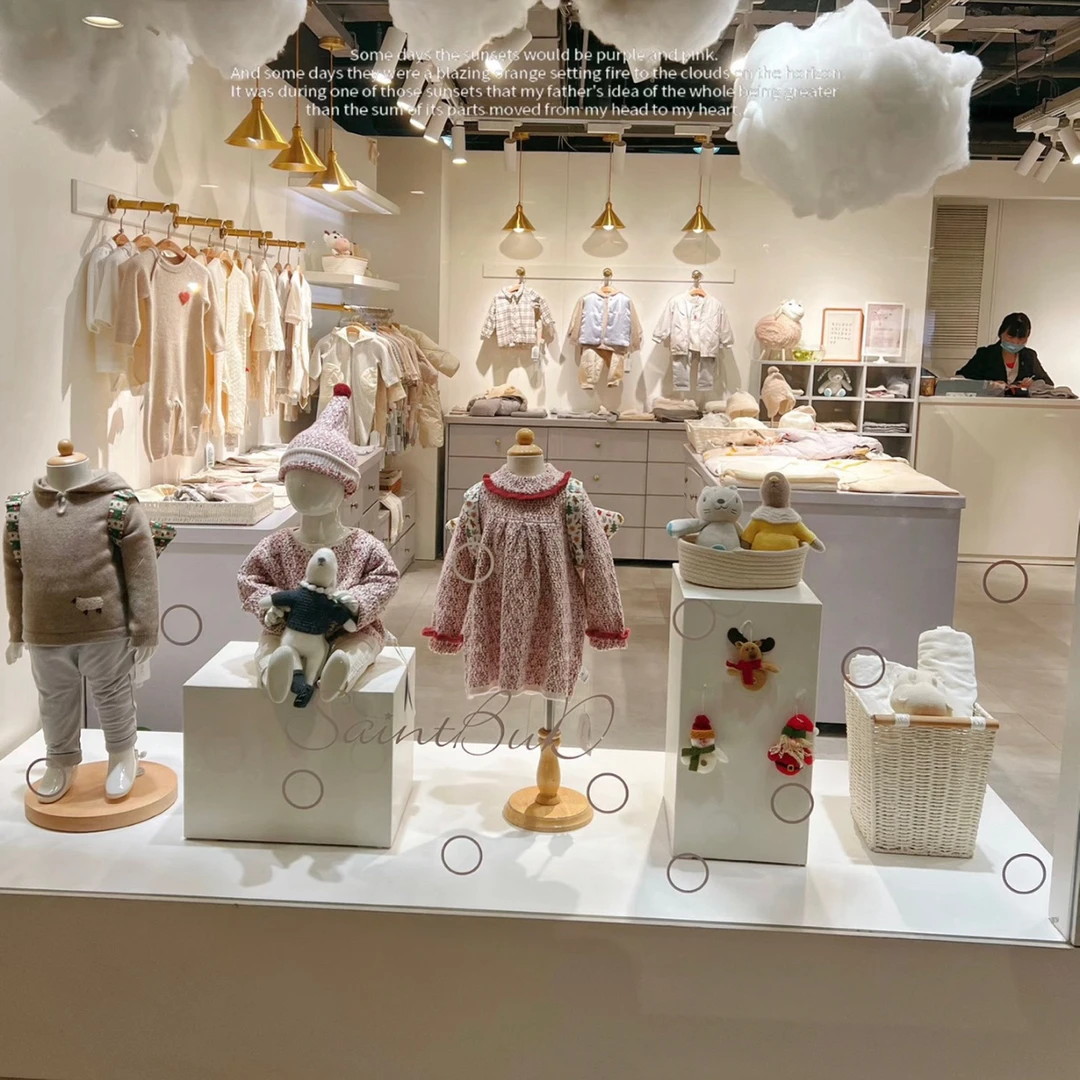 D+纯棉针织帽子套装