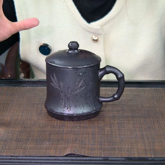 茶杯紫砂高货放漏