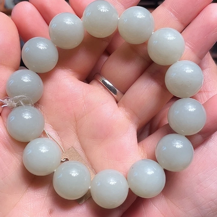 手链未镶嵌和田玉16咪